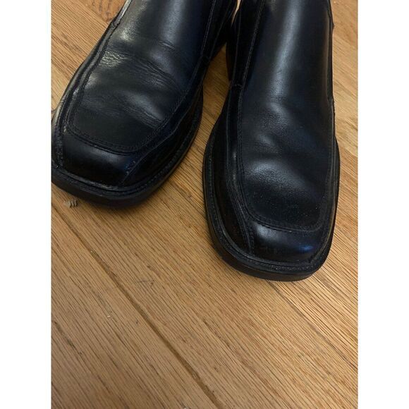 Men's Dockers ProStyle Shoes All Motion Comfort Black Leather Dress Shoes sz 8.5 - Picture 2 of 8